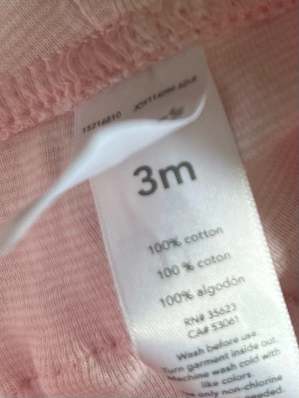 COTTON 0-3 Months Girl PEACH 7 Piece Bundle. Live Show Listing. $10 starts.